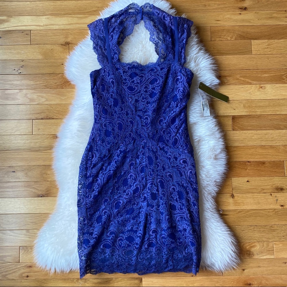 NEW Nicole Miller Formal Lace Dress